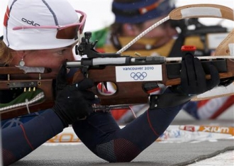 Marie Dorin a r&eacute;colt&eacute; le bronze (Reuters)