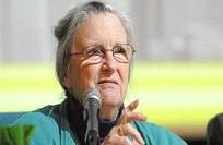 Elinor Ostrom est la premi&egrave;re femme laur&eacute;ate du Prix Nobel d'Economie.